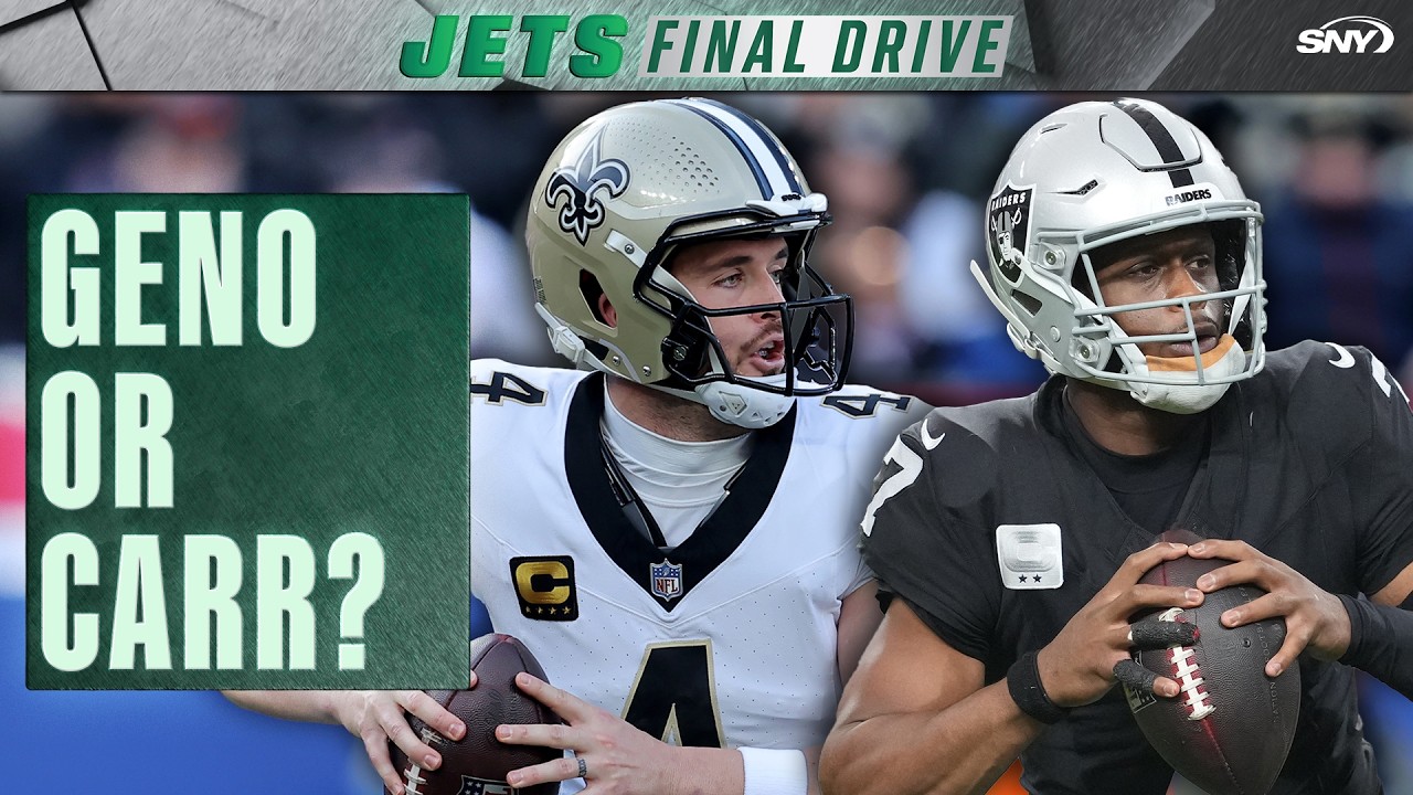 Jets looking at Geno Smith or Derek Carr as their quarterback in 2026? | Jets Final Drive