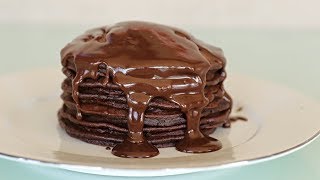 Best recipe for chocolate pancakes. perfect sunday breakfast or as a
dessert. if you are real lover, can top the pancakes with ...