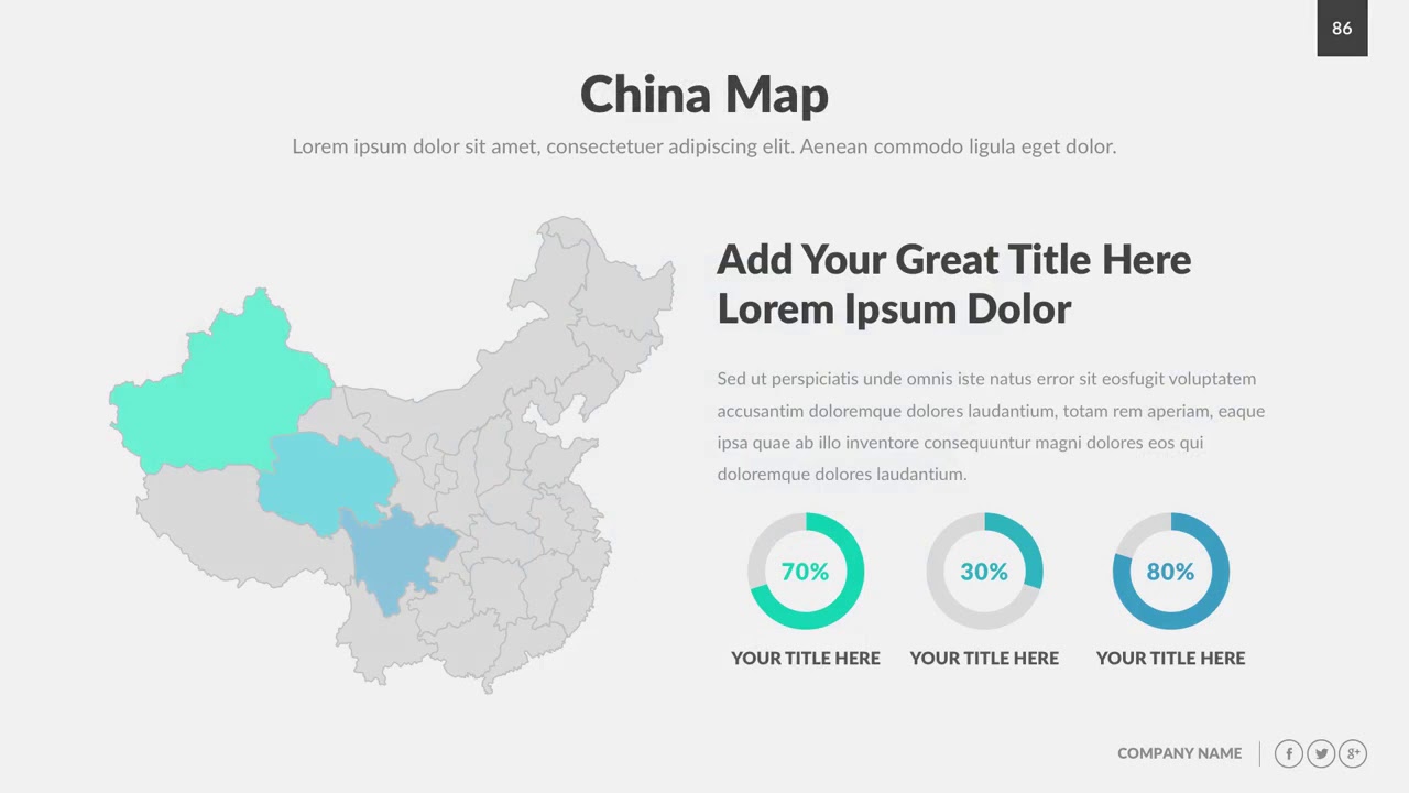 Charts and Data Driven PPT Pitch Deck - Graphicriver