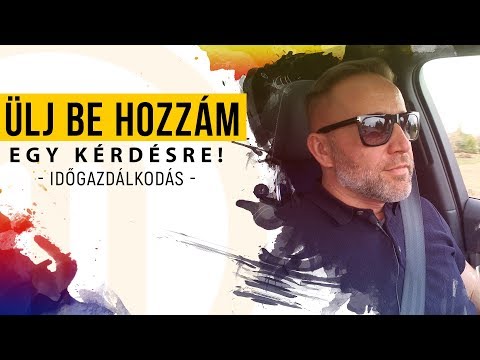 Videó: Időgazdálkodás Alapjai