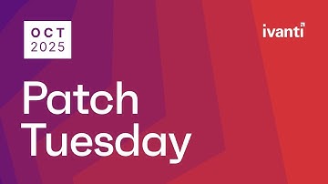 October 2025 Patch Tuesday
