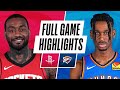 ROCKETS at THUNDER | FULL GAME HIGHLIGHTS | February 1, 2021