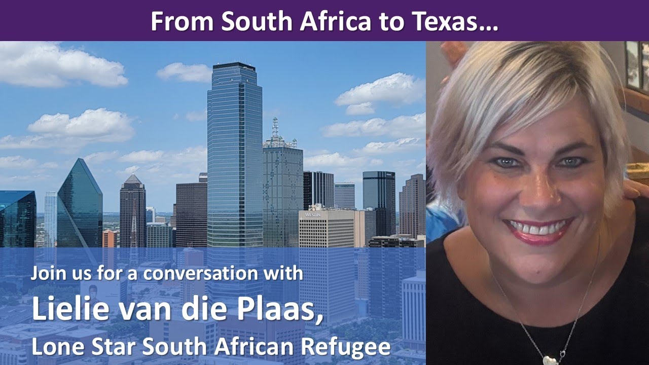 Lone Star South African Refugee in Texas | Indaba Conversation with Lielie van der Plaas