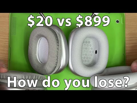 The bootleg AirPod Max headphones.