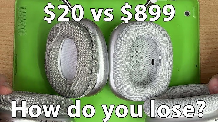 The bootleg AirPod Max headphones.