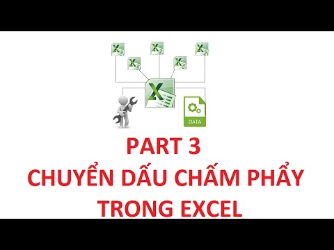 [Thủ thuật excel ] Bài 3 – Cách chuyển dấu chấm thành dấu phẩy trong excel siêu nhanh