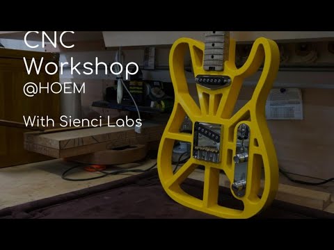 Basics of Digital Woodcutting CNC Workshop - Live at Ryerson University's HOEM