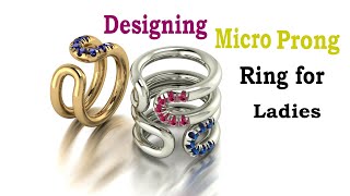 HOW TO MAKE MICRO_PRONG RING IN GEMVISION MATRIX