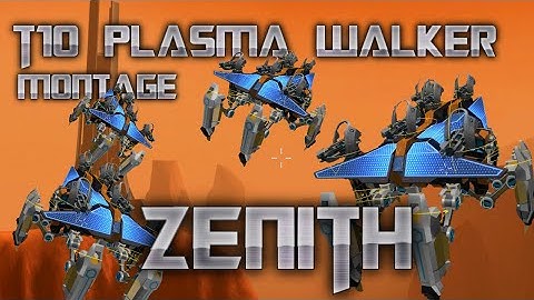 T10 Plasma Montage Robocraft - Zenith Walker + Build Tutorial