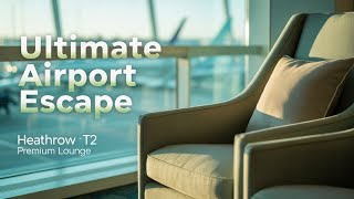 Heathrow Airport T2 Plaza Premium lounge Review