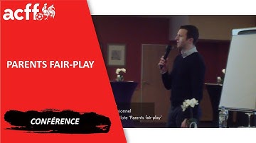 Conférence "Parents fair-play" vidéo