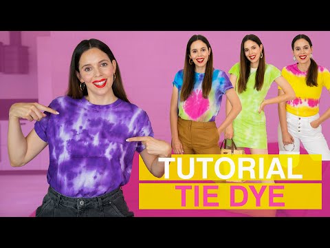 Video: Semplici Modi per Tie Dye a Cuore (con Immagini)