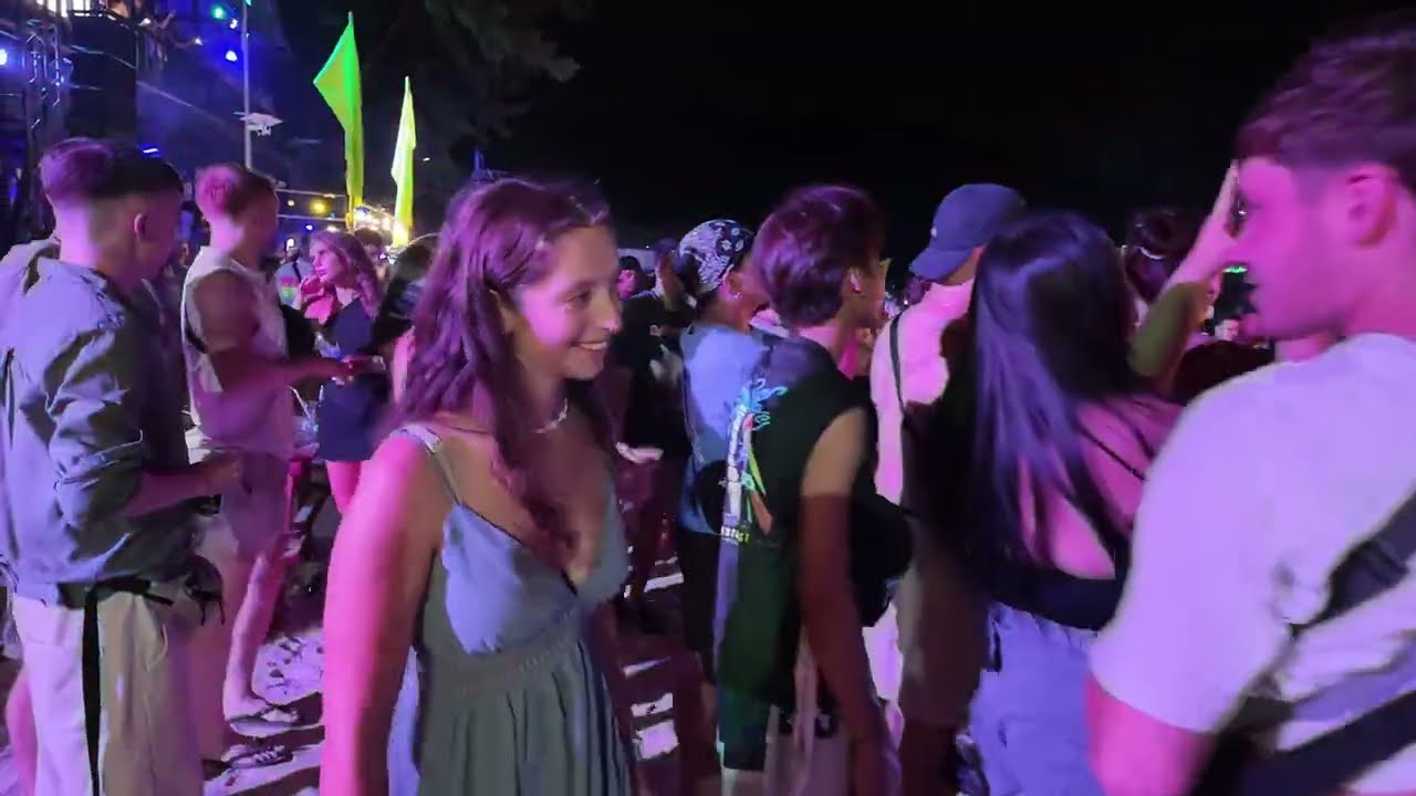 Full Moon party in Koh Phangan  ( part-4 ) #thailand #party #fullmoon #kohphangan  