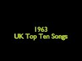 1963 UK Top Ten Songs