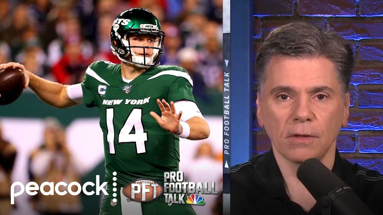 Sam Darnold Sweat Unsure About Covid Vaccine Pro Football Talk Nbc Sports Youtube