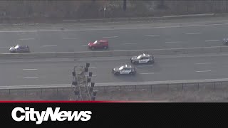 Toronto Police investigating possible road rage incident on Gardiner Expressway