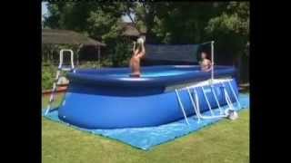 Piscina Hinchable Oval Frame