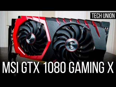 Обзор видеокарты MSi GeForce GTX1080 Gaming X