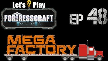 FortressCraft Evolved : Mega Factory - Ep 48 Vats And Lights