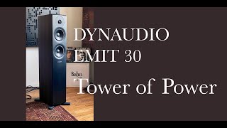 The NEW DYNAUDIO Emit 30 Tower Speaker Review