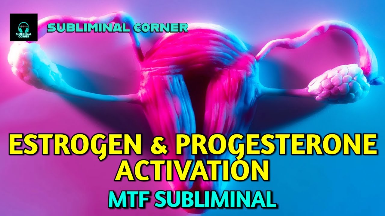 Natural Estrogen & Progesterone Activation | MTF Subliminal for Feminine Energy 🌸