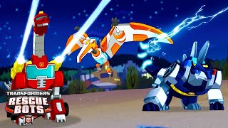 Dinobots! 🦖 | Transformers: Rescue Bots | Desenho infantil | Transformers para crianças