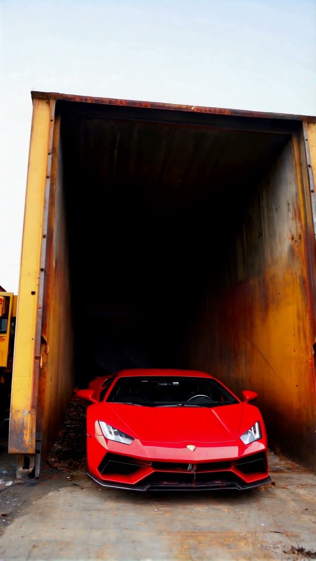 LAMBORGHINI Delivered By HELICOPTER!