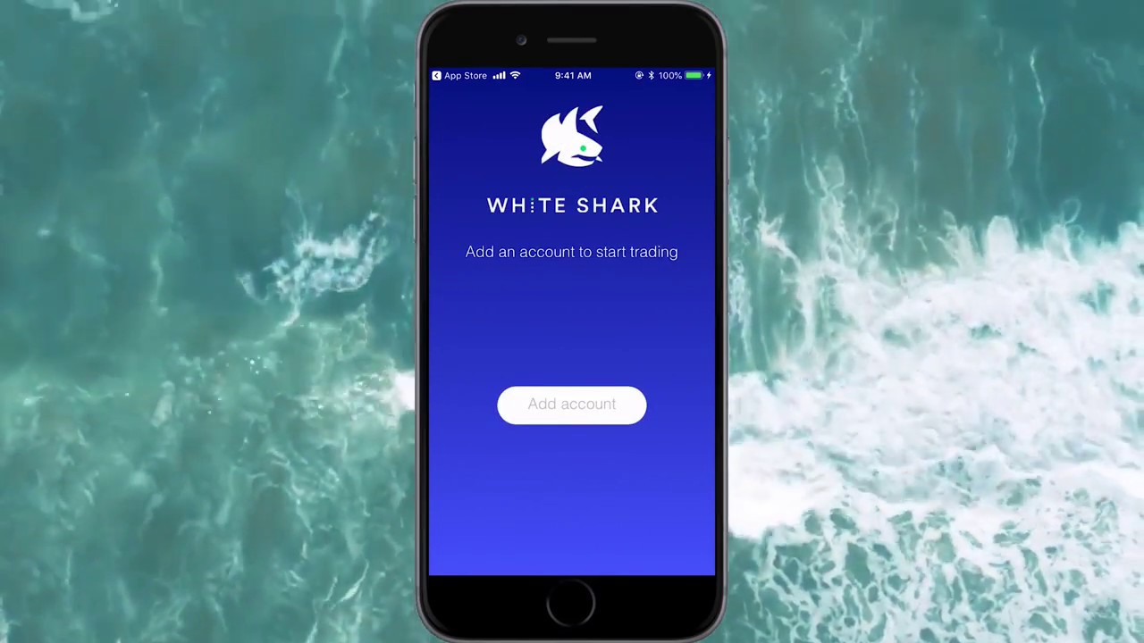 white shark trading app