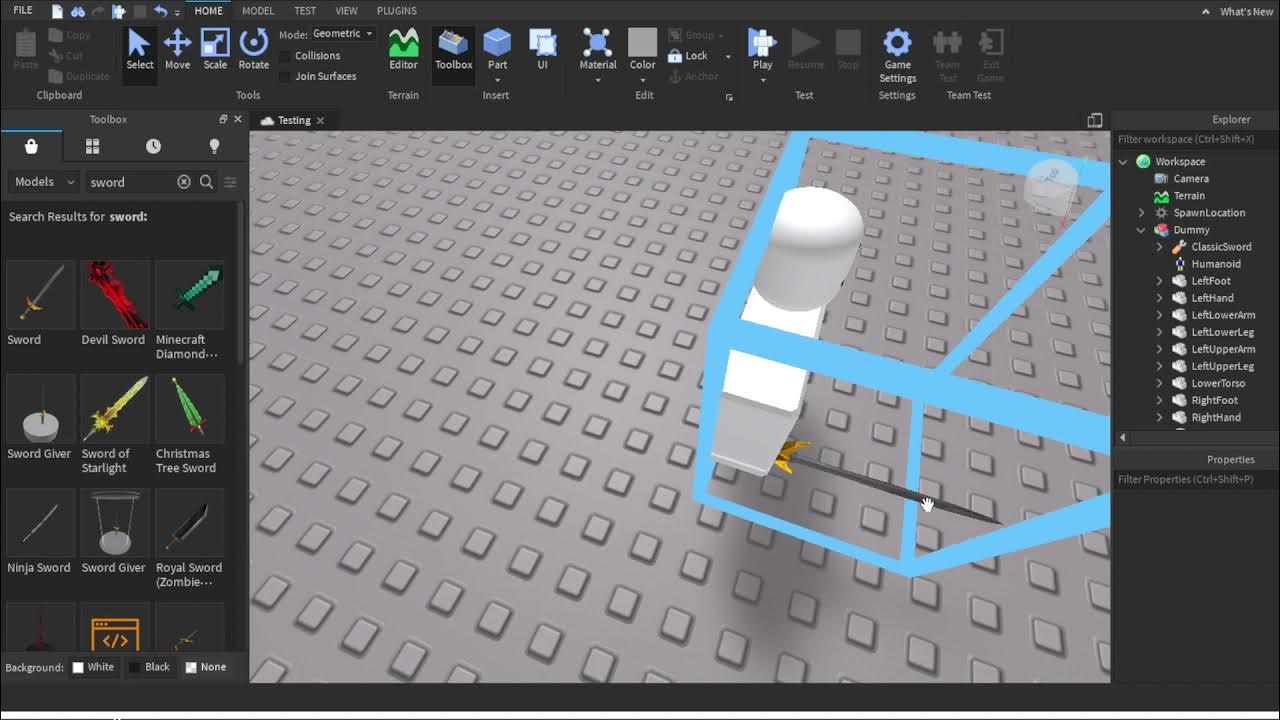 How to animate rigs with weapons (Roblox Studio Animation Tutorial 2021