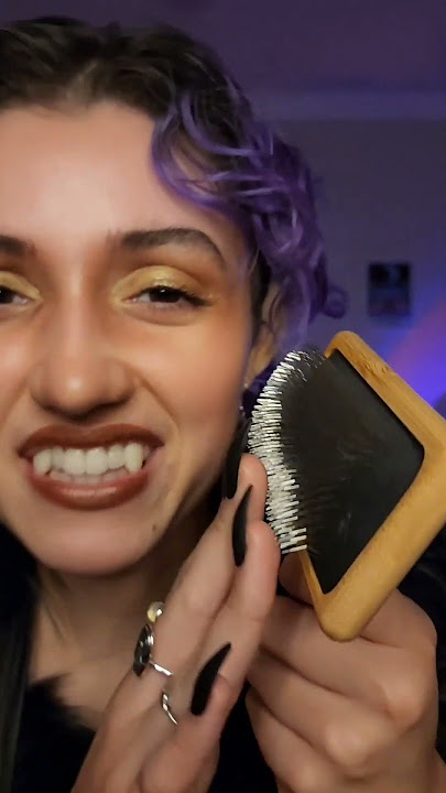 Hair Spa & Pampering (but ur a werewolf) 🐺🐾🌕 #asmr #halloween #spa