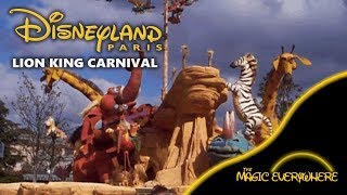 Disneyland paris has a history of lion king shows, before rhythms the
pride lands and legend was this show on central plaza featuring l...