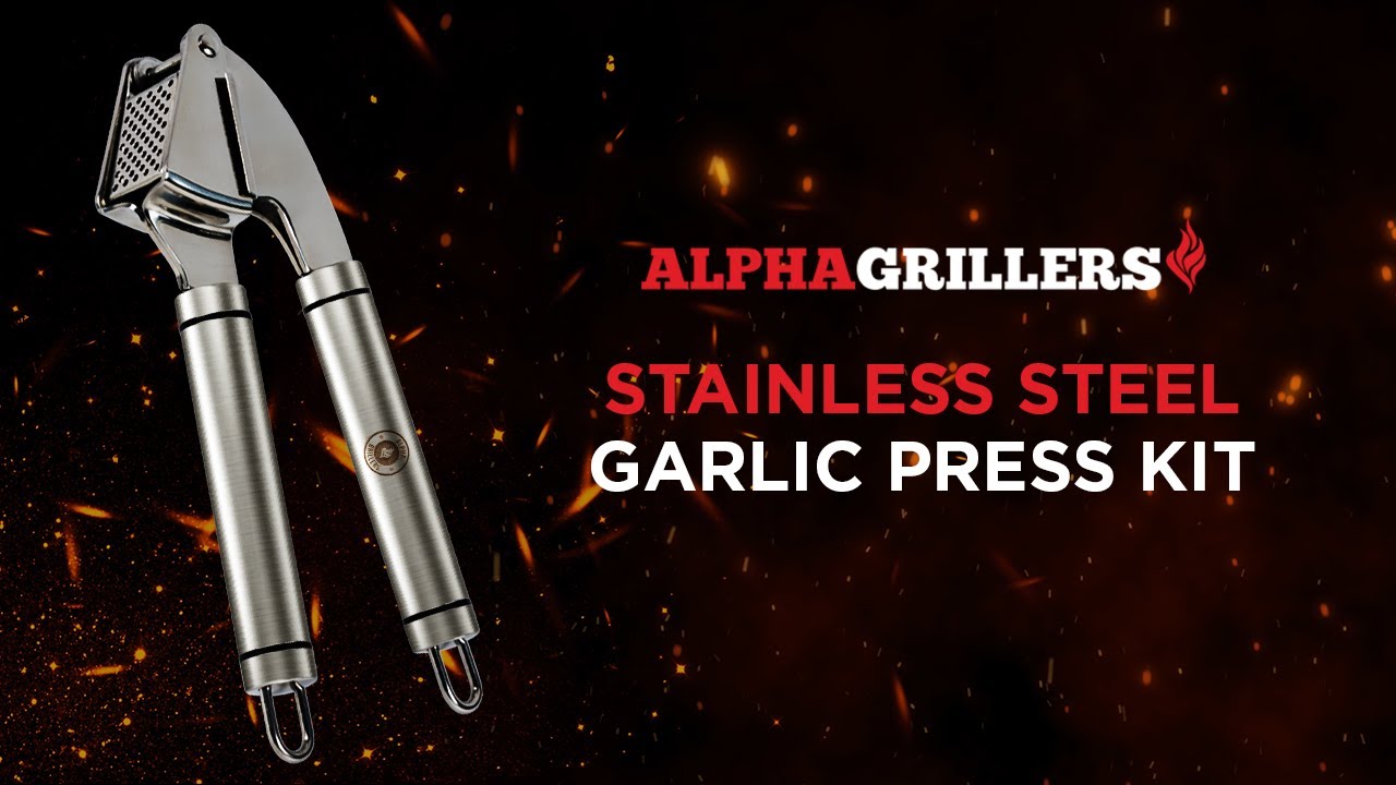 Upgrade Your Kitchen with the ALPHA GRILLERS Stainless Steel Garlic
