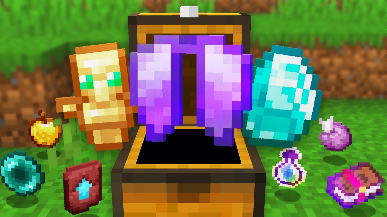 Minecraft, but Chests have Random Loot...