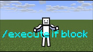Как можно использовать команду:/execute if block?