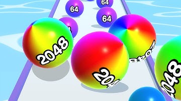 Ball Run 2048 - All Levels Gameplay Android, iOS ( Levels 291 - 313 )
