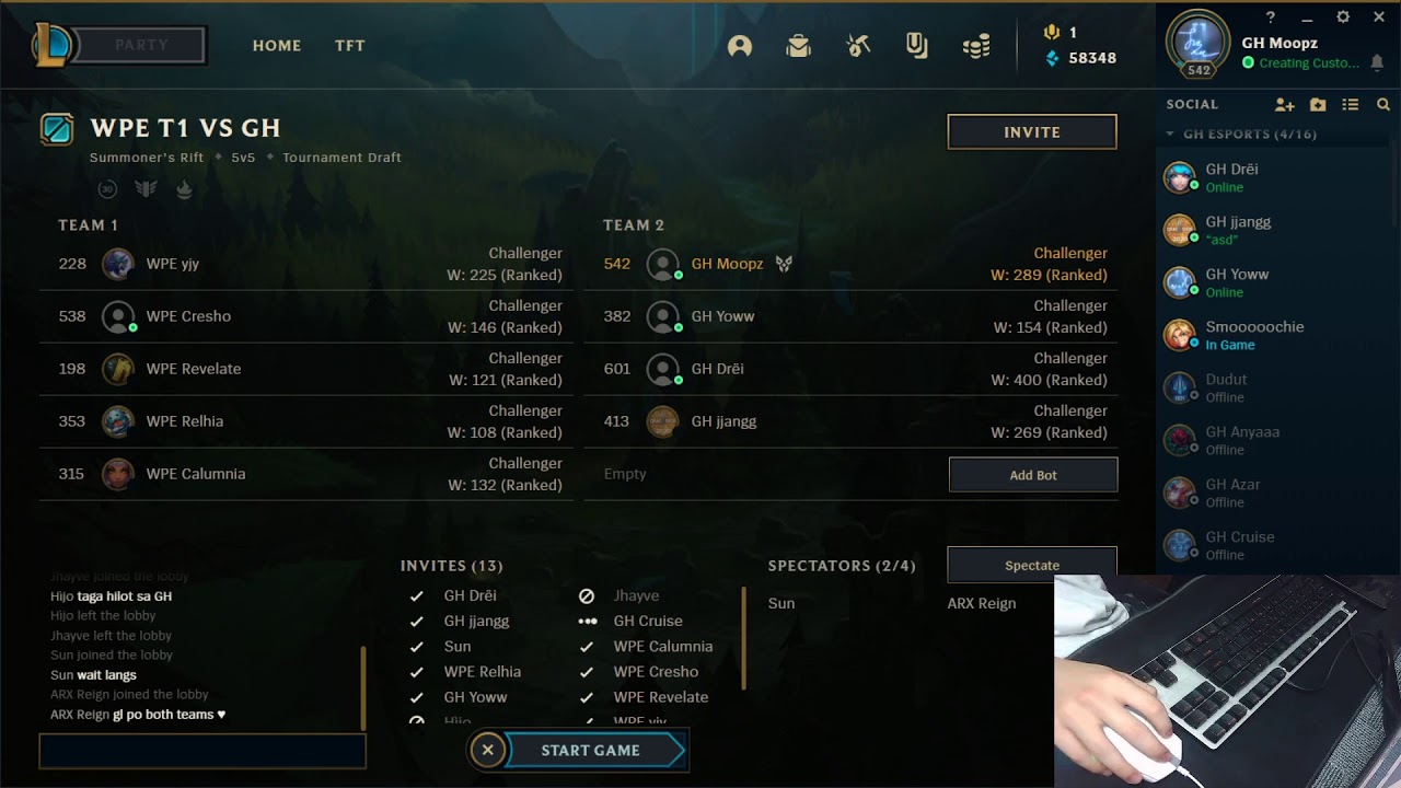 Restream GH Tournament Day - Moopz