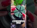Guess the colour challenge / BUBBAS MELTYS #shorts #satisfying #waxmelts #colourchallenge