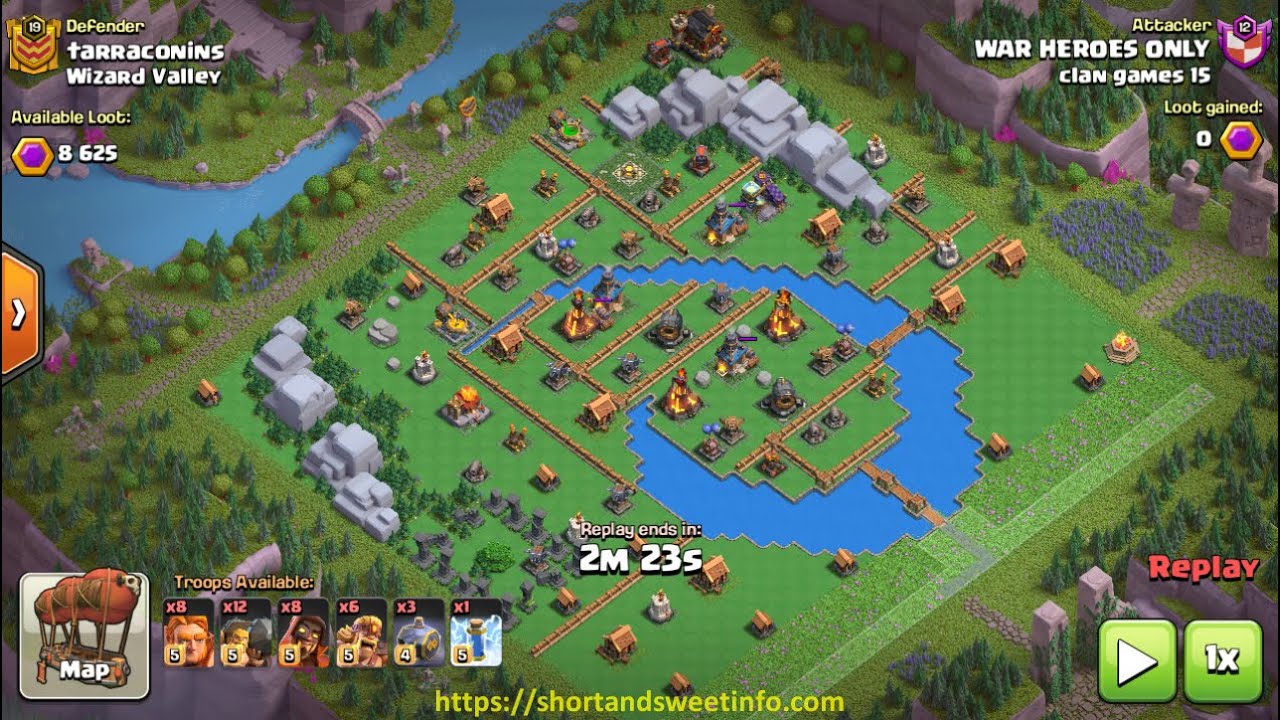 2 shot Wizard Valley 5 (layout 54)