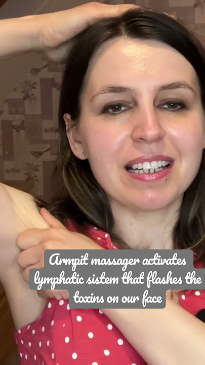 Armpit massager! #faceyoga #beauty #faceyogaexpert #loveyourself