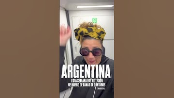 ARGENTINA!! 🤗🥰 | Maru Candel