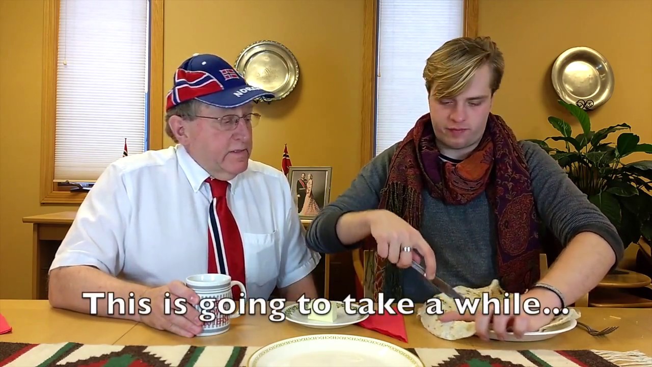 Magne, Ethan and the Lefse - YouTube