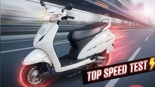 Honda Activa Top Speed Test