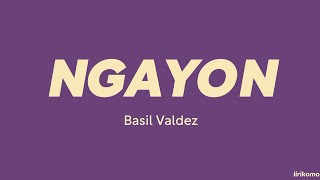 Watch Basil Valdez Ngayon video