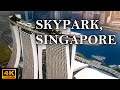 [4k] Marina Bay Sands SKYPARK Observation Deck: A Breathtaking Singapore Experience