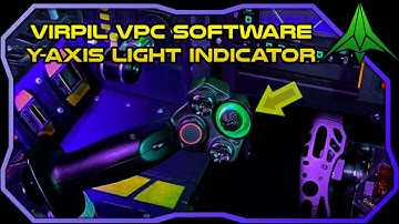 Virpil Y-Axis Position LED Indicator Tutorial VPC Software | CM3 Base Omnidirectional Throttle HOSAS