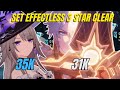 Set Effectless Pure Fiction 3 Star Clear! The Herta x Phainon | Honkai: Star Rail