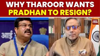 Shashi Tharoor Slams Govt Over NEET Leaks, Seeks Dharmendra Pradhan's Resignation | India Today