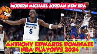 ANTHONY EDWARDS DOMINATE NBA PLAYOFFS 2024, NEW MICHAEL JORDAN ##anthonyedwards #michaeljordan #nba