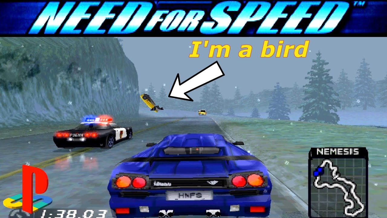 Need for Speed: High Stakes (PS1) 1999. Lamborghini Diablo SV 