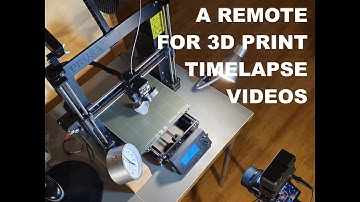 My IR remote for 3d printing timelapse